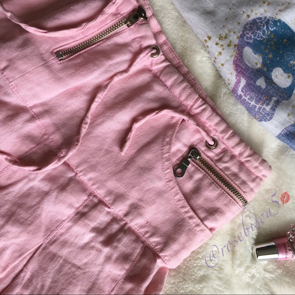 {O CASUALS} Corset Back Miniskirt w/Zipper details - Picture 3 of 8